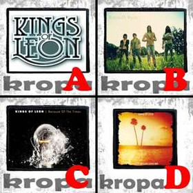 Naszywka KINGS OF LEON 10 x 10 cm  Dużo Wzorów!