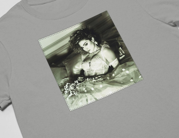 Koszulka z naszywką MADONNA young 02