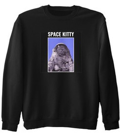 Bluza z naszywką Space kitty