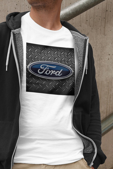 Koszulka z naszywką Ford logo