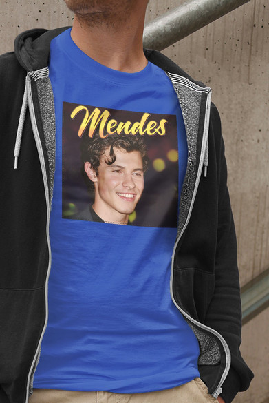 Koszulka z naszywką Shawn Mendes 05