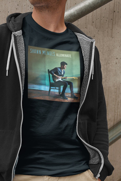 Koszulka z naszywką Shawn Mendes 06