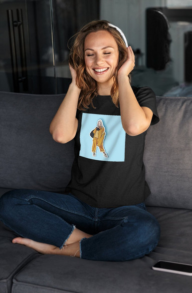 Bluzka damska z naszywką Billie Eilish 06