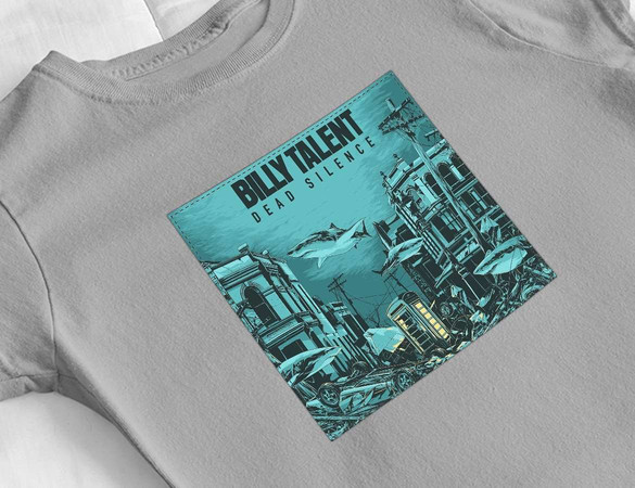 Bluzka damska z naszywką Billy Talent dead...