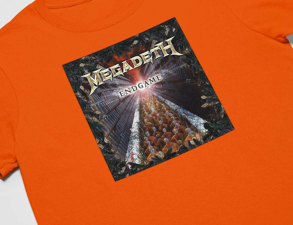 Koszulka z naszywką Megadeth Endgame