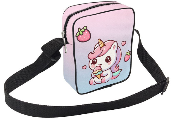 Listonoszka Jednorożec Kawaii z lodem – dodaj imię