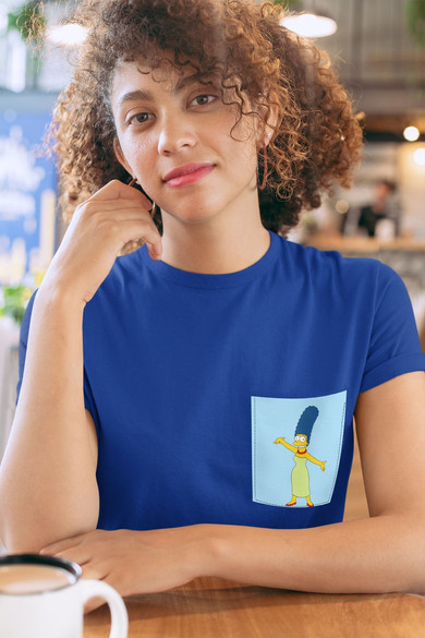Koszulka z kieszonką MARGE SIMPSON
