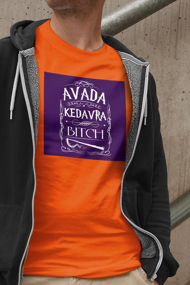 Koszulka z naszywką  Harry Potter spell