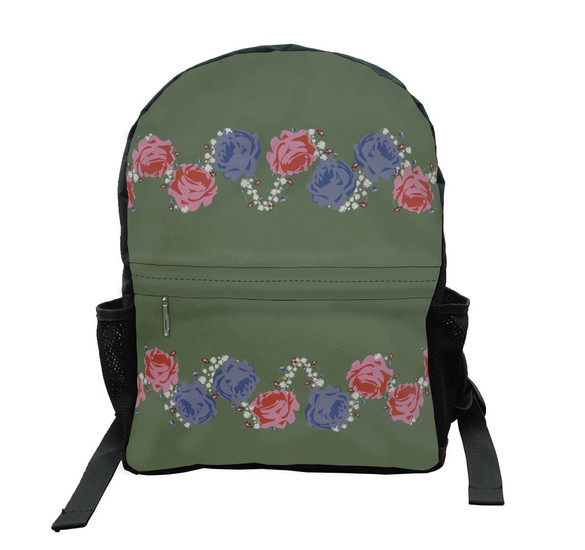 Plecak Szkolny ORNAMENTS FLOWERS Dodaj napis!