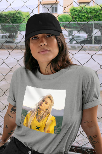 Koszulka z naszywką Billie Eilish 07
