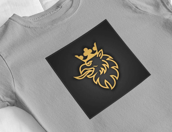 Bluzka damska z naszywką Scania logo gold