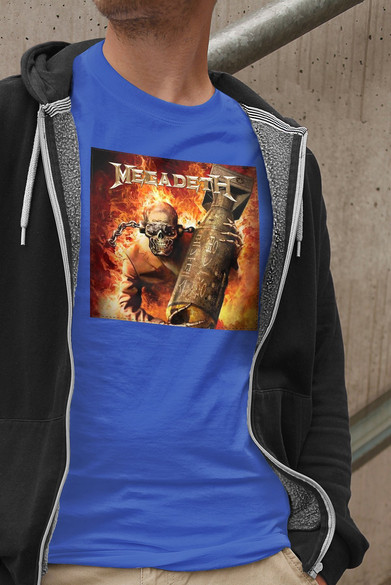 Koszulka z naszywką Megadeth Arsenal