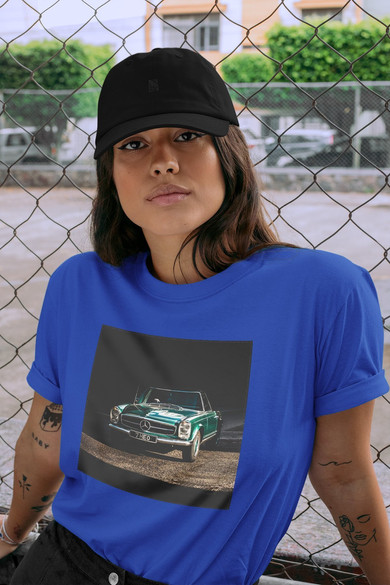 Koszulka z naszywką Mercedes classic