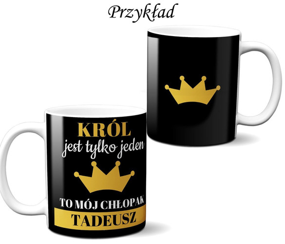 Kubek na Walentynki DODAJ NAPIS!