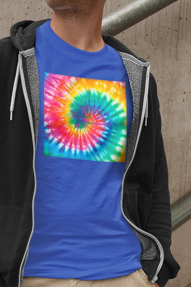 Koszulka z naszywką Colourful 01 