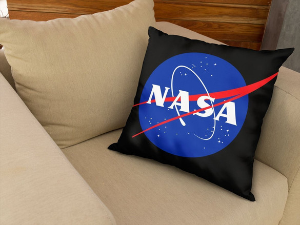 Poduszka NASA logo