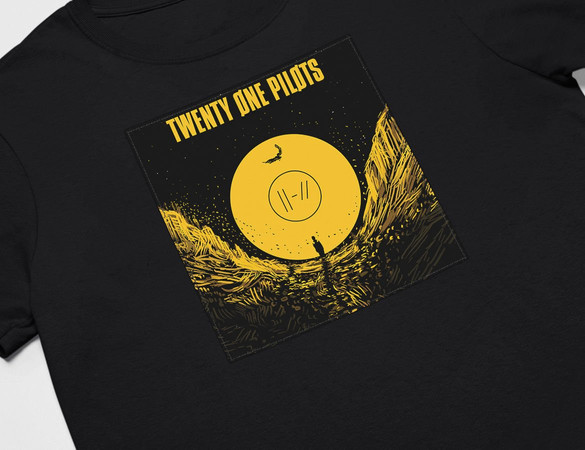 Koszulka z naszywką Twenty One Pilots 02