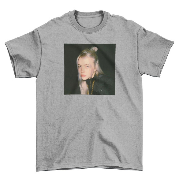 Koszulka z naszywką Billie Eilish 08