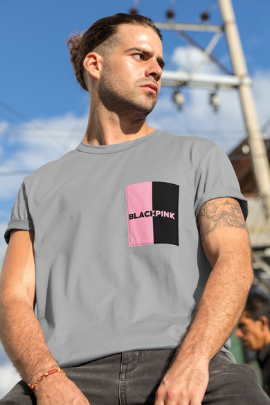 Koszulka z kieszonką BLACKPINK 02