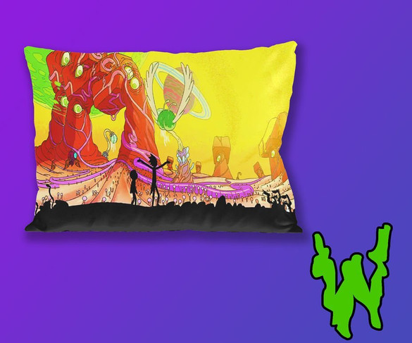 Poduszka RICK and MORTY 60x40cm WZORY + imię GRATIS