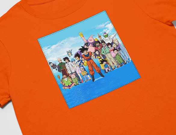 Koszulka z naszywką Dragon Ball 07