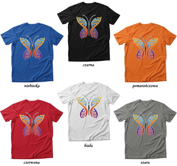 Koszulka MOTYL / BUTTERFLY 03 GENOMY