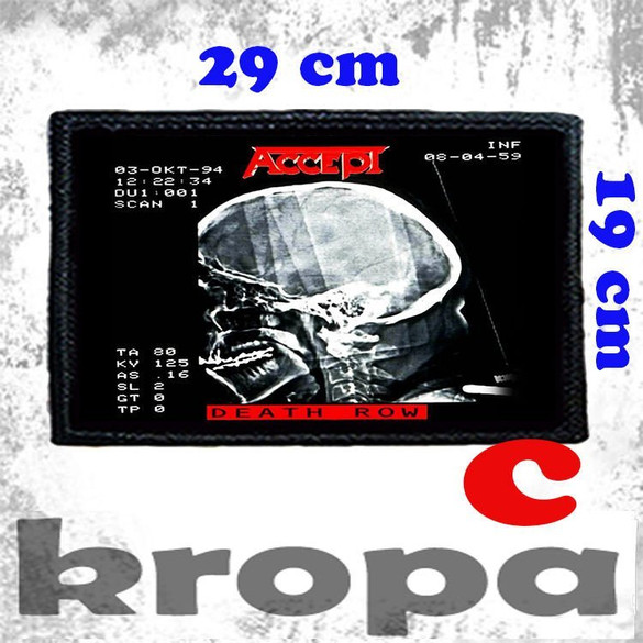 Naszywka duża na ubranie ACCEPT