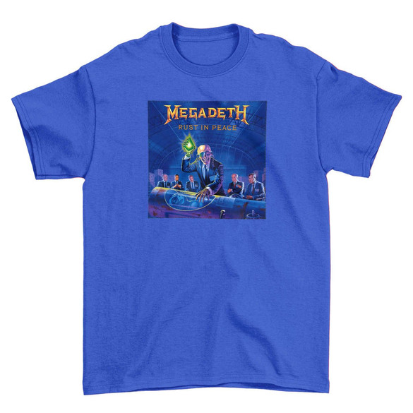 Koszulka z naszywką Megadeth Rust in...