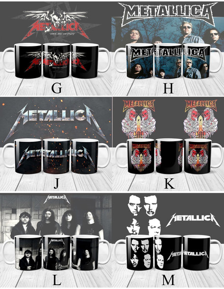 Kubek METALLICA + IMIĘ GRATIS, PREZENT
