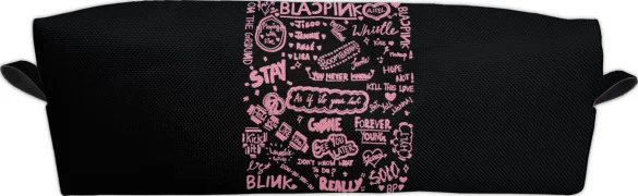 Piórnik BlackPink iconic words