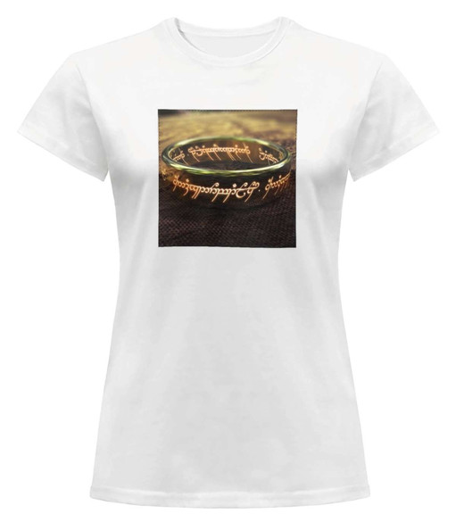 Bluzka damska z naszywką Lord of the Rings –Ring