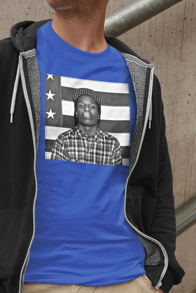 Koszulka z naszywką Asap Rocky Live.Love.