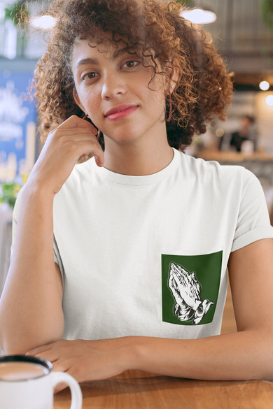 Koszulka z kieszonką MODLITWA PRAISE HANDS