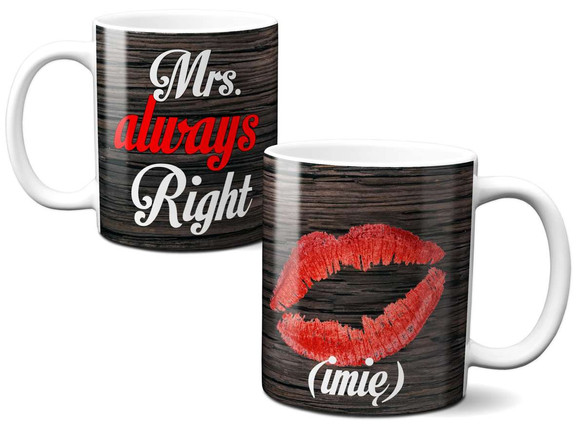 Kubek na Walentynki DODAJ NAPIS!