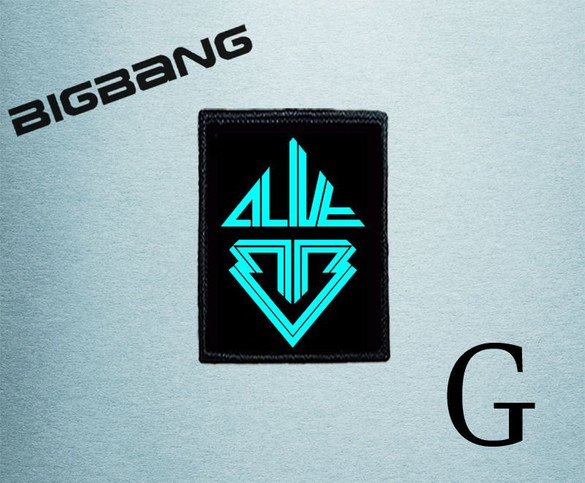 Naszywki BIG BANG K-POP  #BARDZO DUŻO WZORÓW#