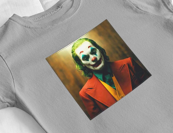 Bluzka damska z naszywką Joker Lift Scene