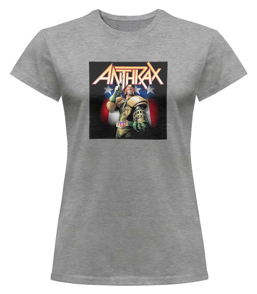 Bluzka damska z naszywką Anthrax 