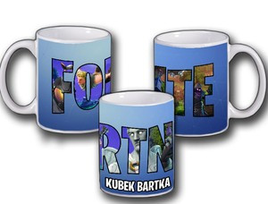 Kubek FORTNITE 33 wzory + imię gracza GRATIS