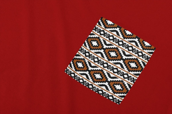 Koszulka z kieszonką WZOREK 02