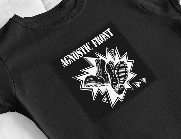 Bluzka damska z naszywką Agnostic Front  03