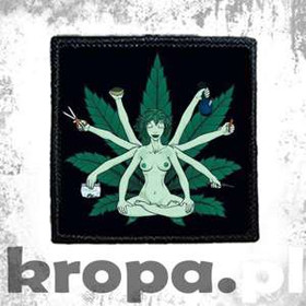 Naszywka GOD OF WEED