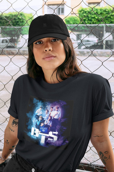 Koszulka z naszywką BTS Army 01