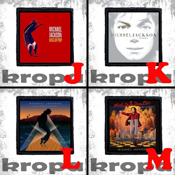 Naszywka MICHAEL JACKSON 8 X 8 cm Dużo Wzorów!