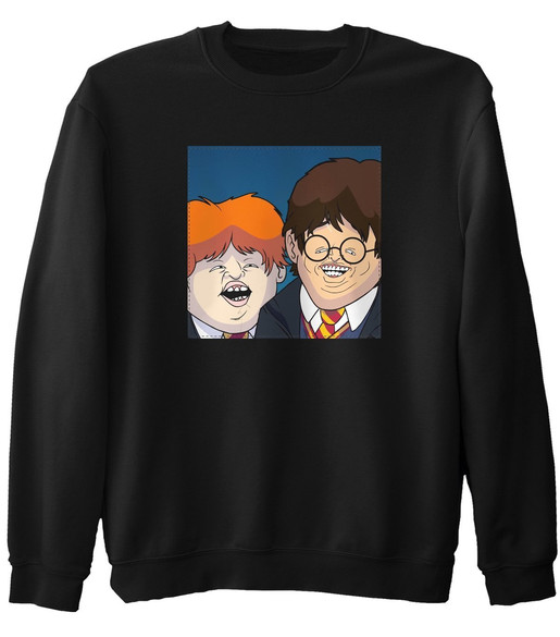 Bluza z naszywką  Harry Potter parody