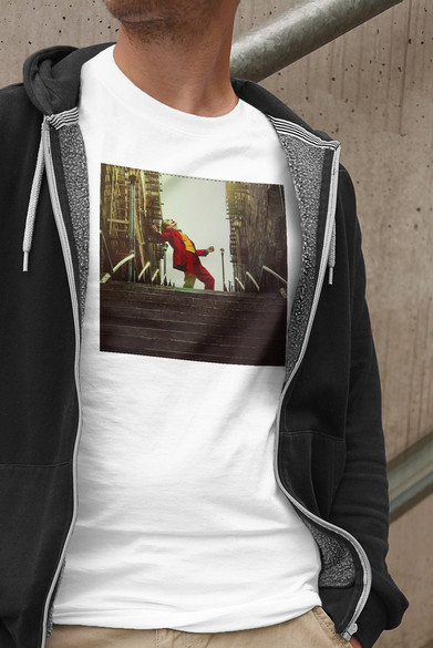 Koszulka z naszywką Joker Dance 02