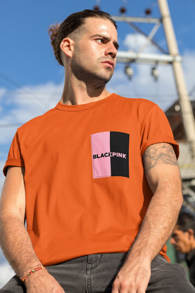 Koszulka z kieszonką BLACKPINK 02