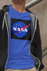 Koszulka z naszywką NASA logo