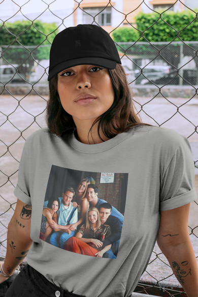 Koszulka z naszywką Friends squad 2