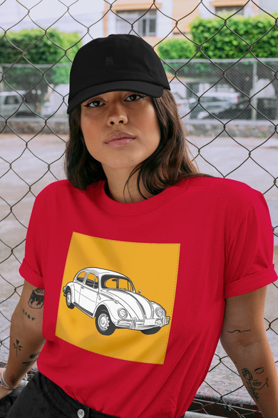 Koszulka z naszywką Volkswagen Beetle