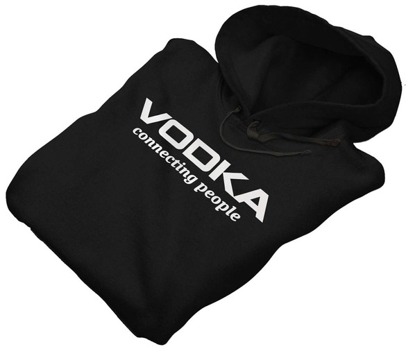 Bluza VODKA connecting people + Twój napis